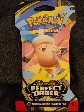 Pokemon Perfect Order Booster Pack - Pink, Yellow, Blue